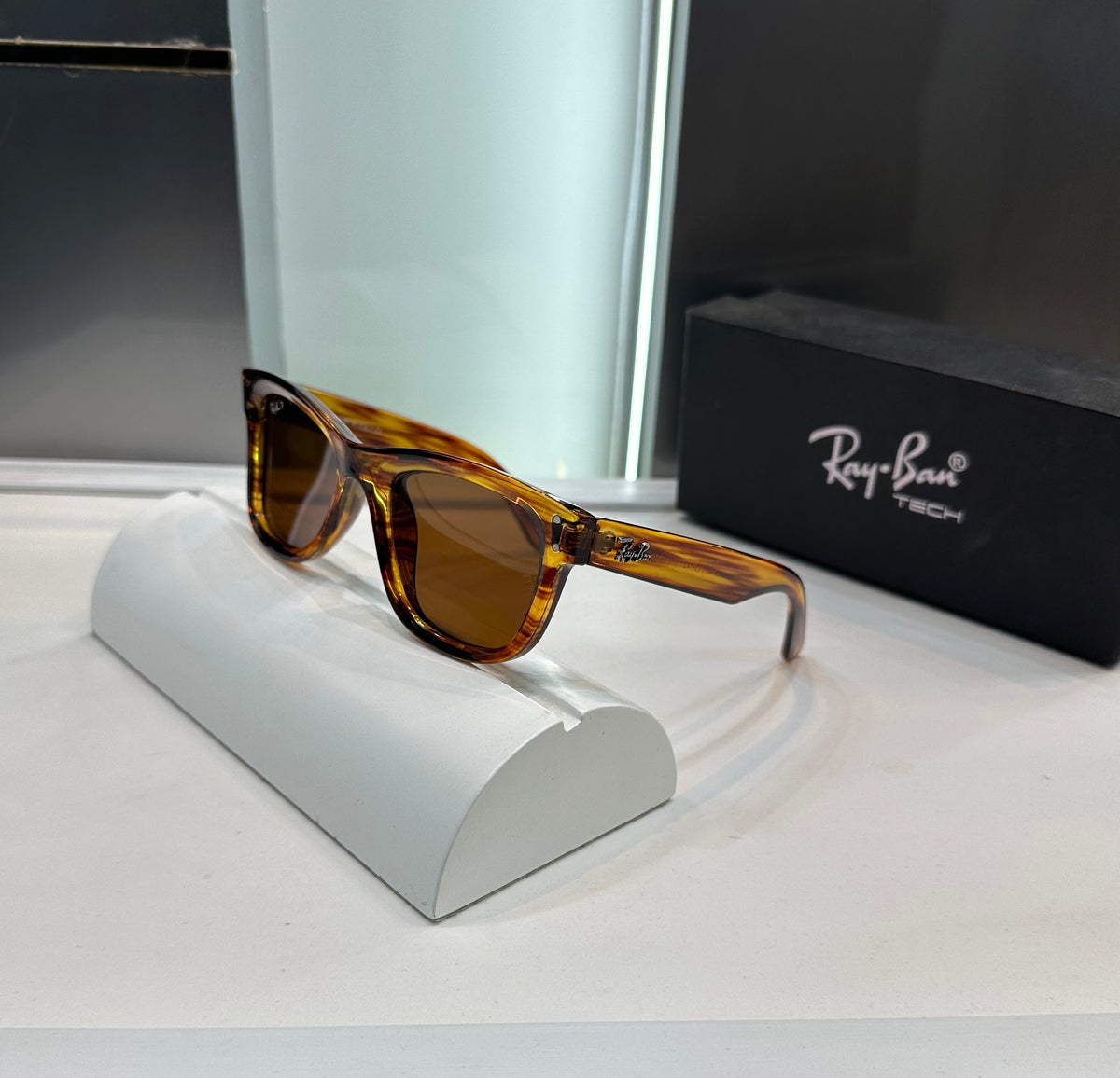 Ray Ban Brown Reverse Edition Luxury Shade With Original Packing