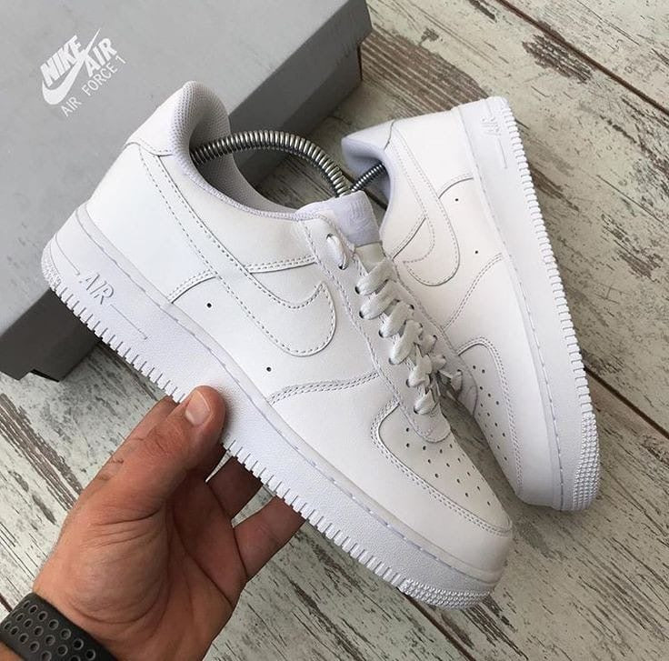 Nike Air Force 1 White Semi UA With Dust Bag And Og Box