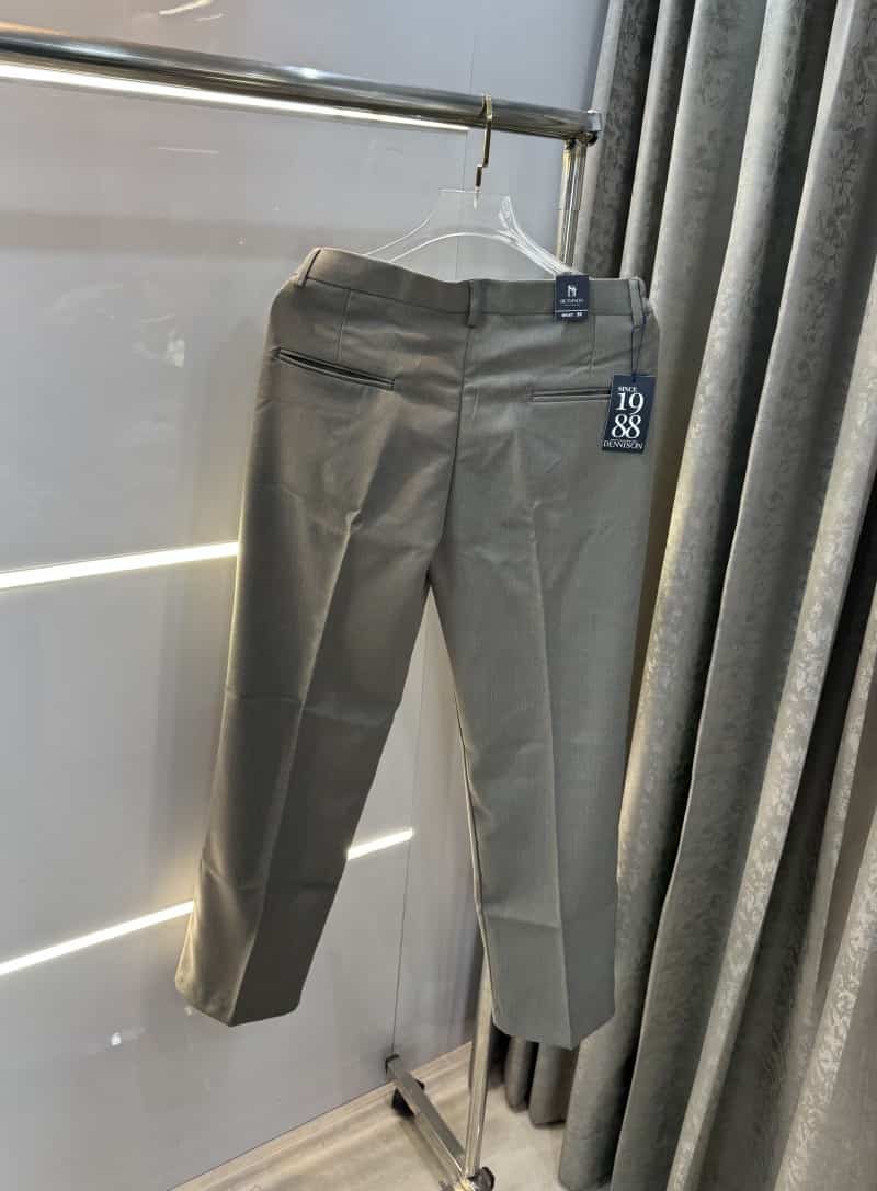 Denniso n Olive Flexi Waist Premium Korean Trouser