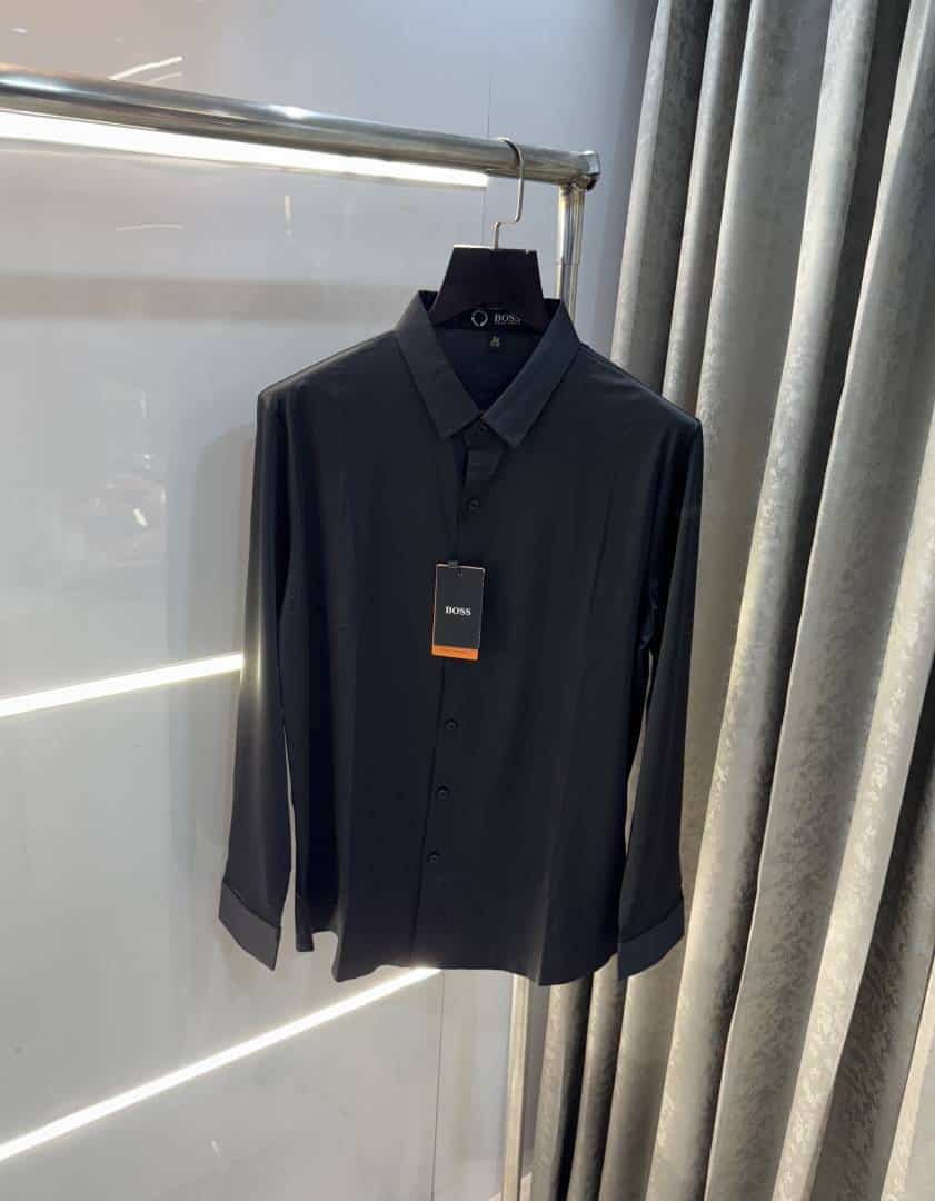 HUgo Bos$ Black Premium Imported Shirt