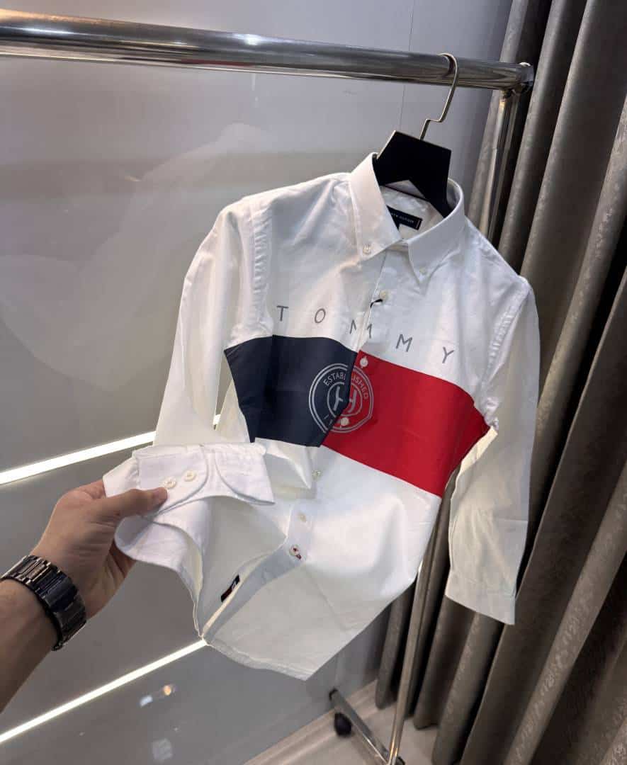 Tommy Hilfiger White Premium Classic Shirt