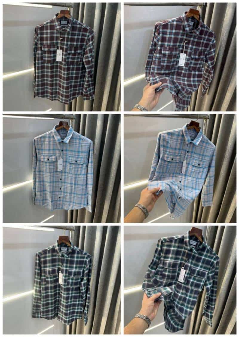 Jack&Jones Wine Checks Premium Classic Shirt