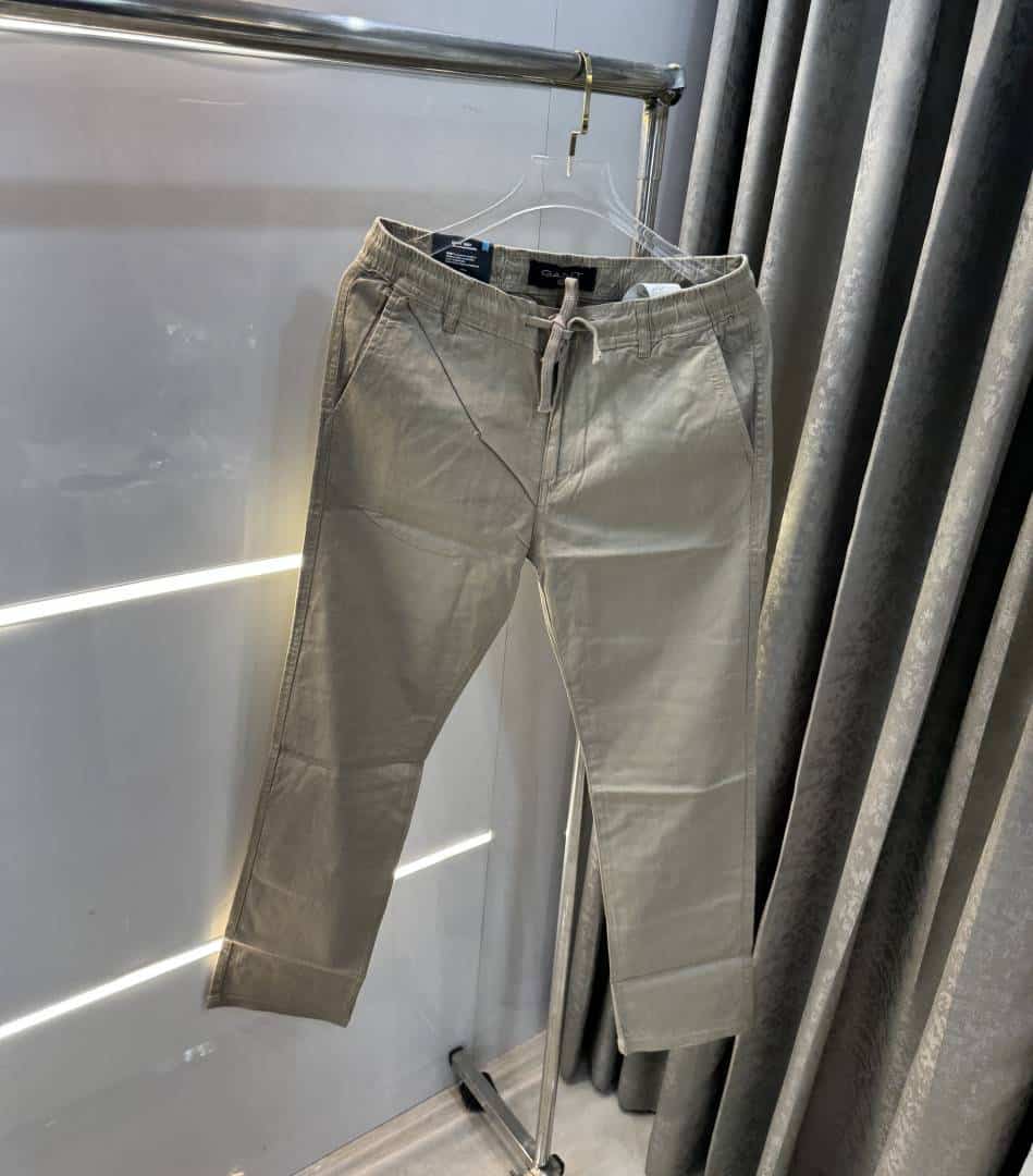 Gant Light Brown Premium Classic Cotton Pant