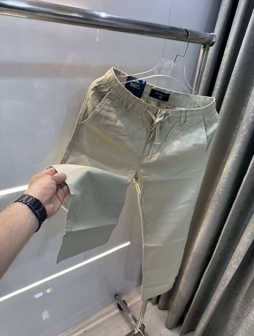Gant Light Green Premium Classic Cotton Pant