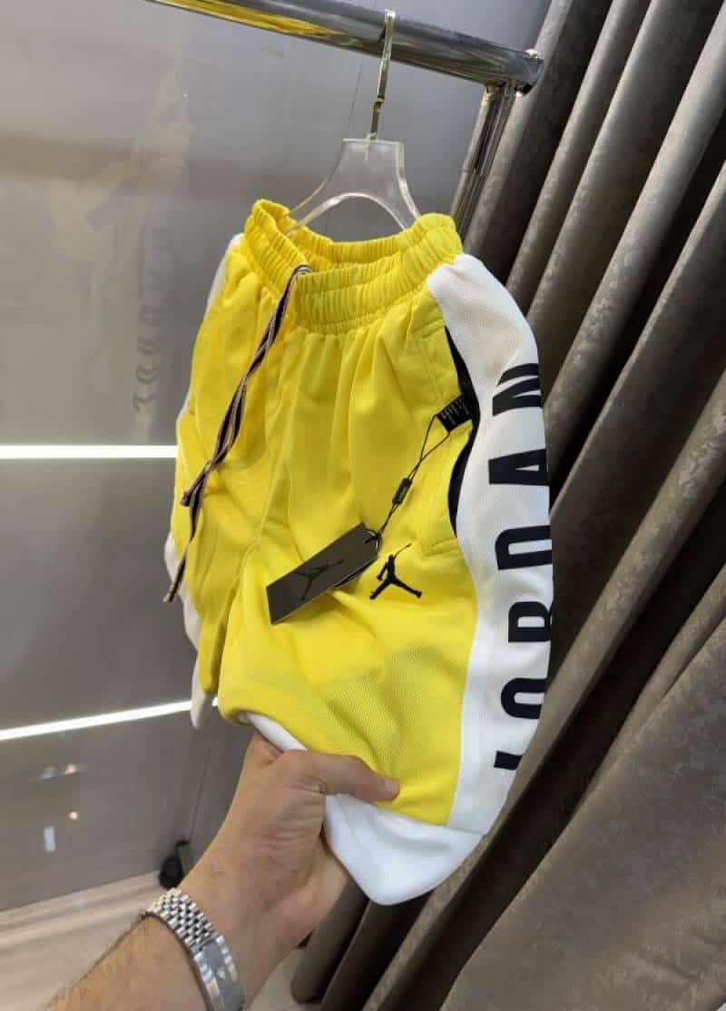 Air Jordan Yellow Reversible Premium Shorts