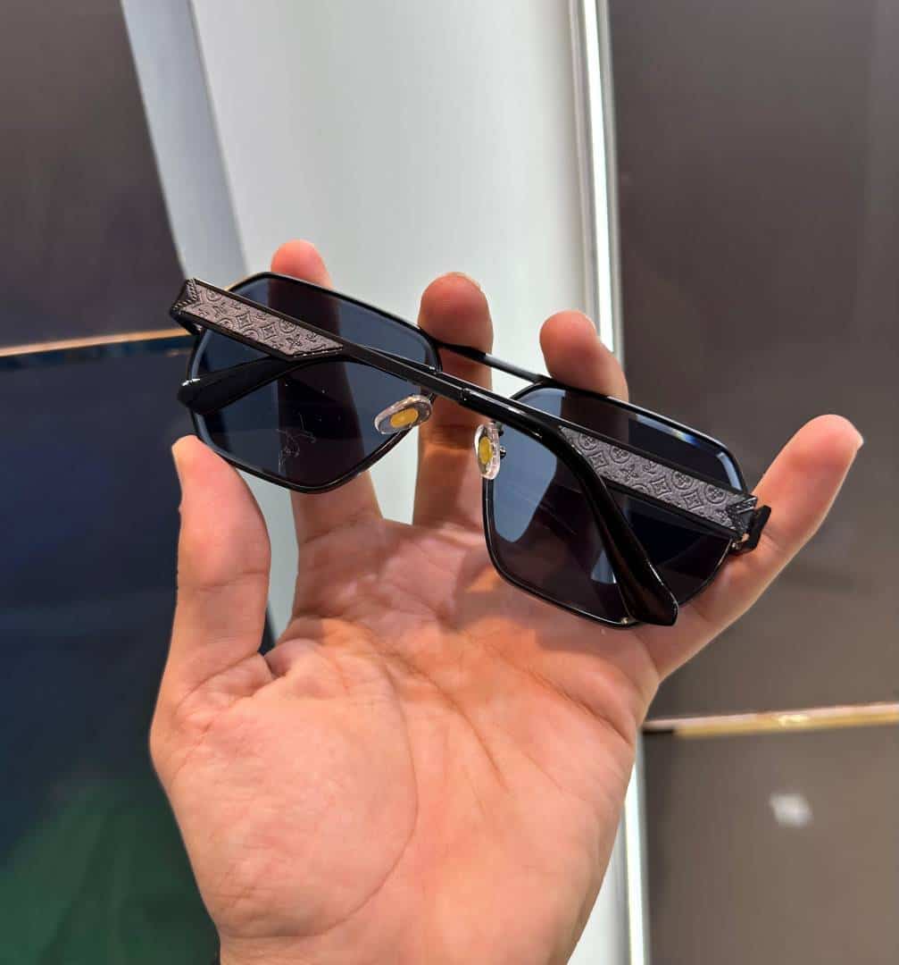 Louis Vuitton All Black MonogR-am LuXury Shade 599