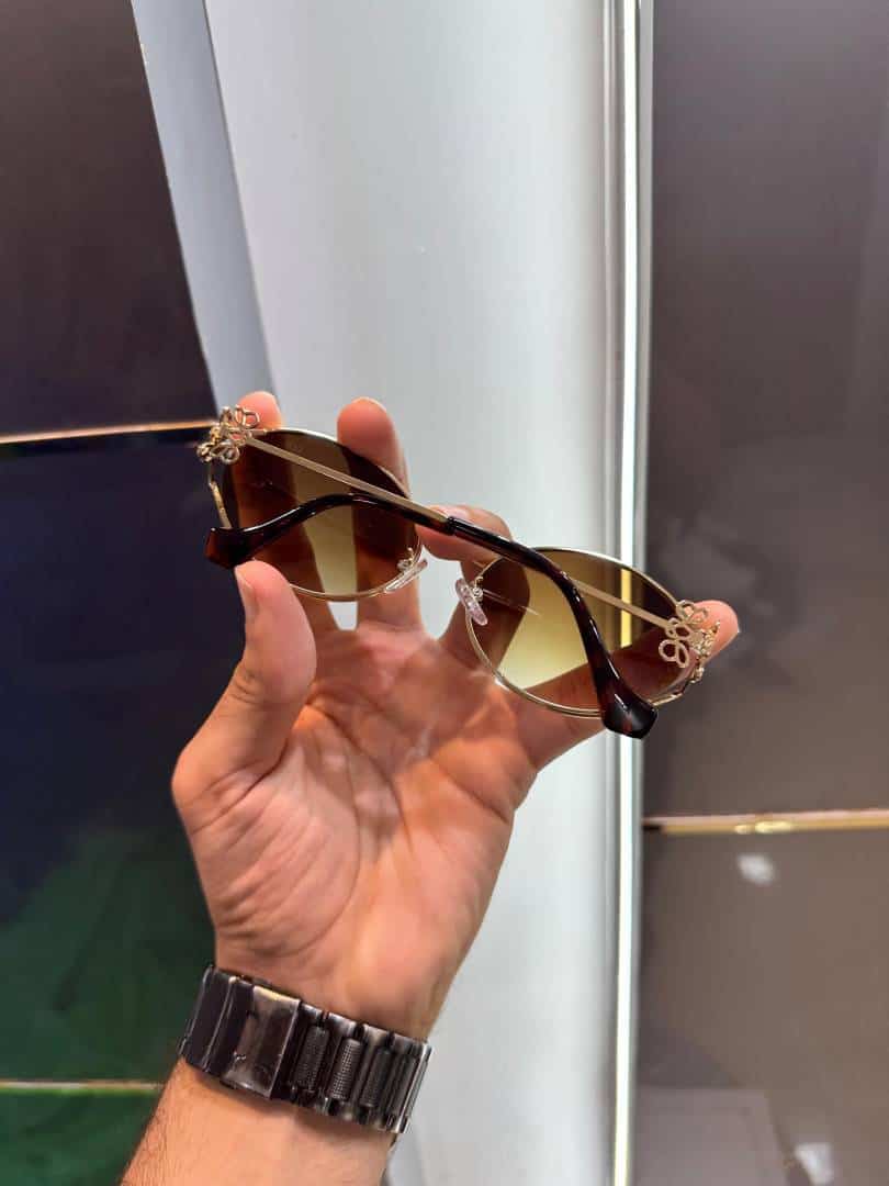Loew e Designer Gold-Brown Luxury Shades 5897