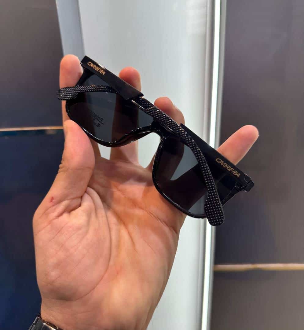 Carrera All Black Glossy Premium Shade 8656