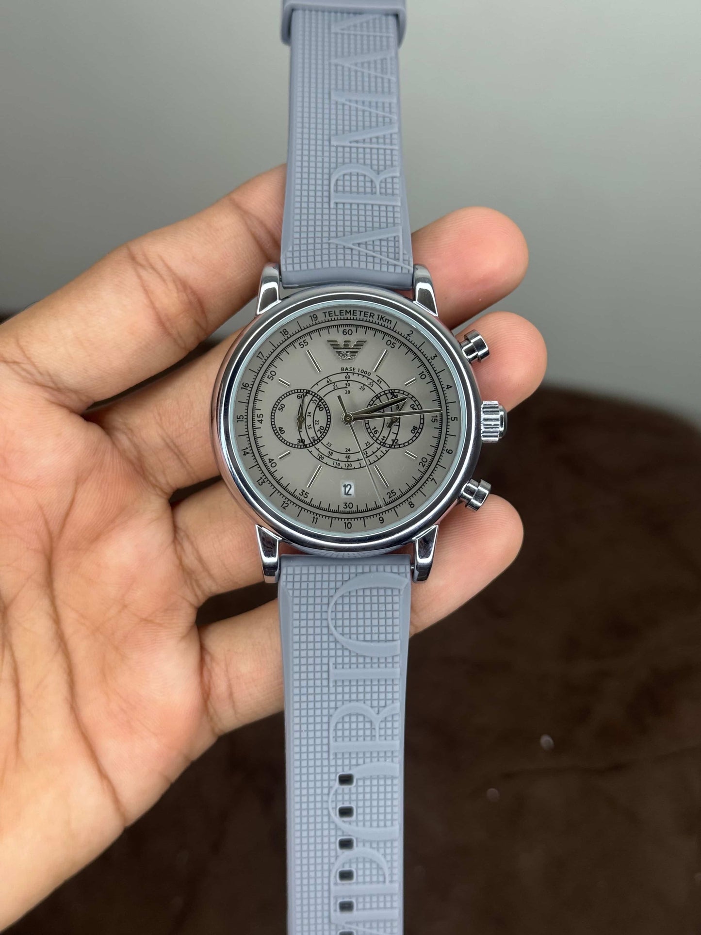 Emporio Arman i Grey Chronograph Watch