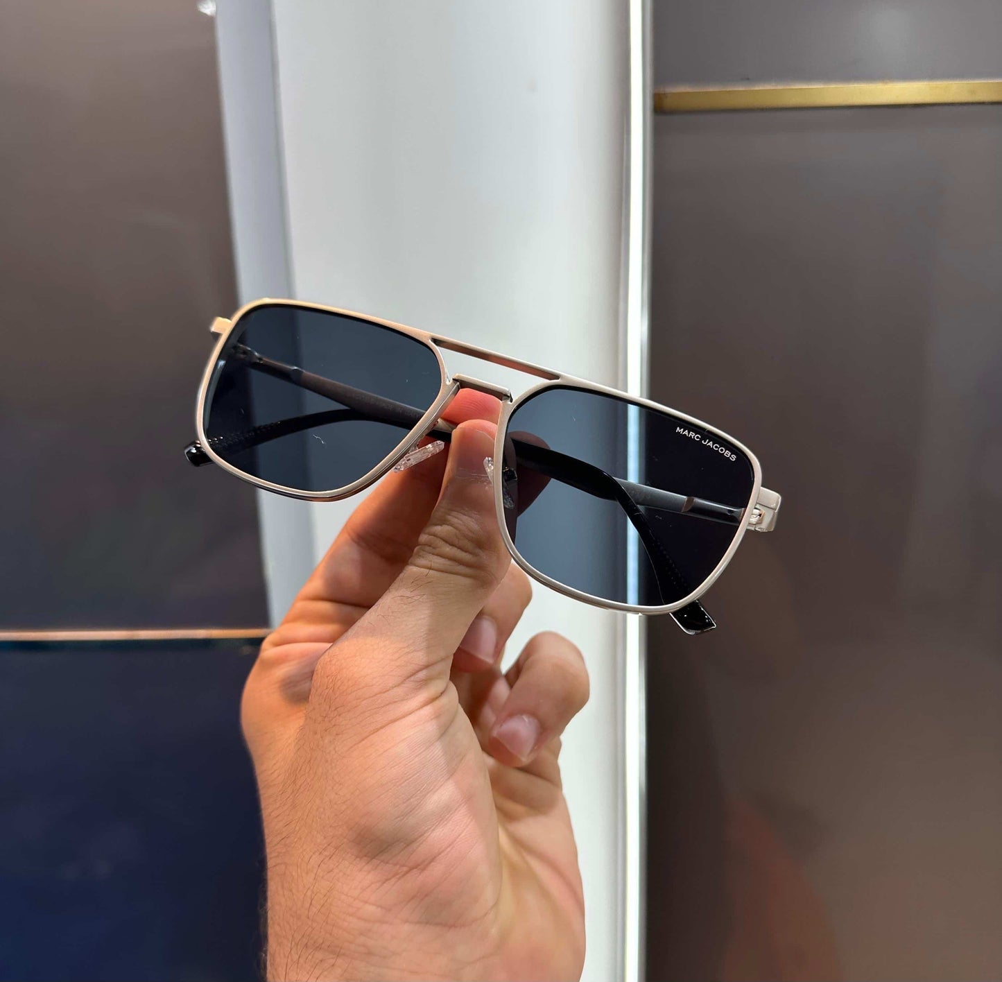 Marc Jacobs Silver Black Premium Shades 3036