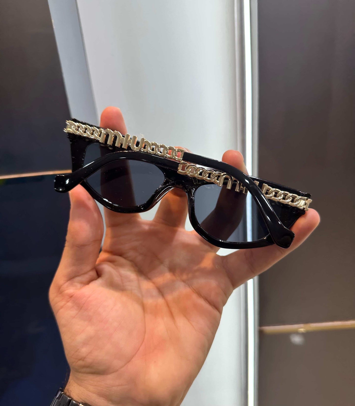 Miu Miu Gold Black Premium Shade 088