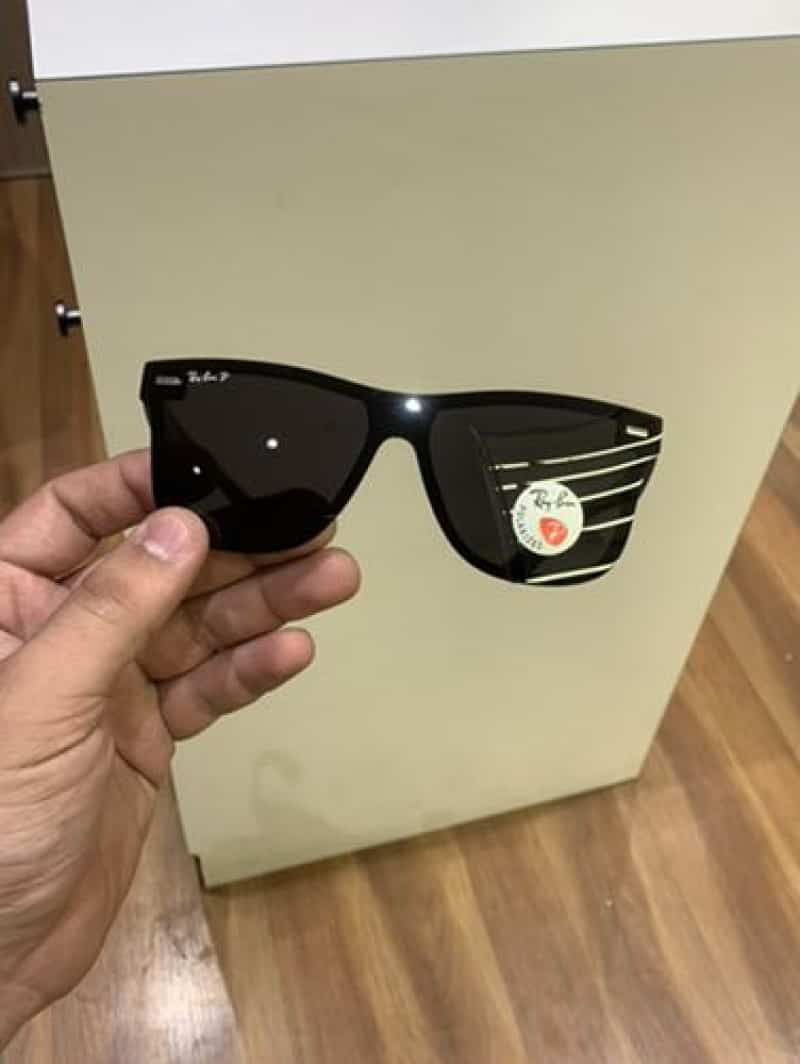 rayban 650 blue black