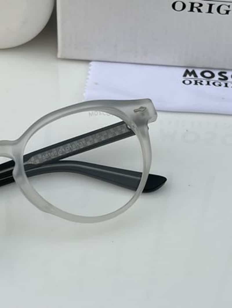 moscot 58760 white plano