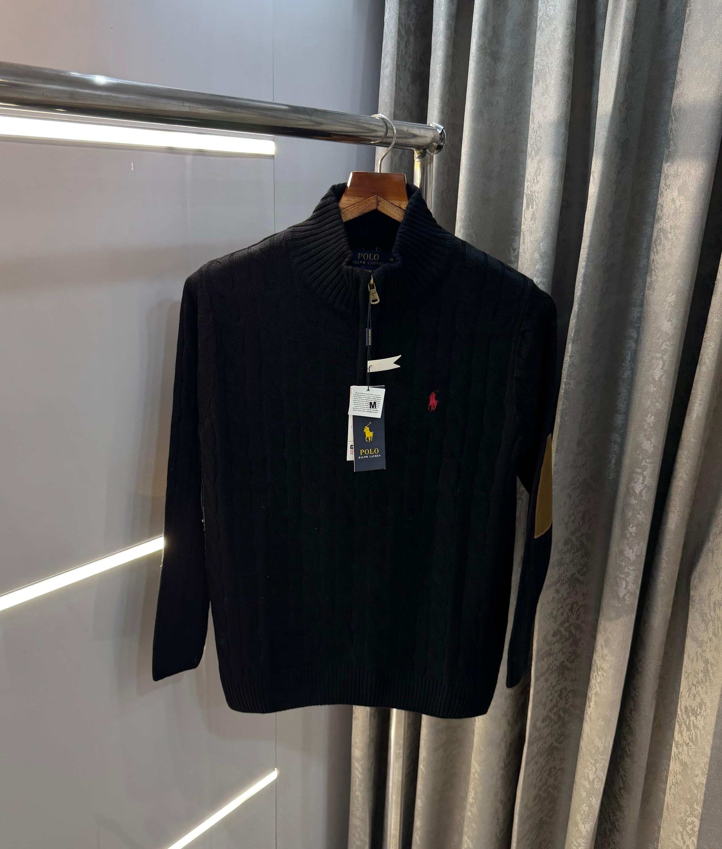 Ralph Laure n Black elbow Print Premium Sweatshirt