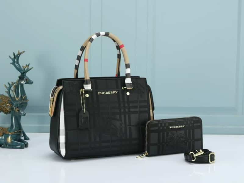 BURBERRY_Premium_2pcs_Handbag_Bag_with_wallet_762