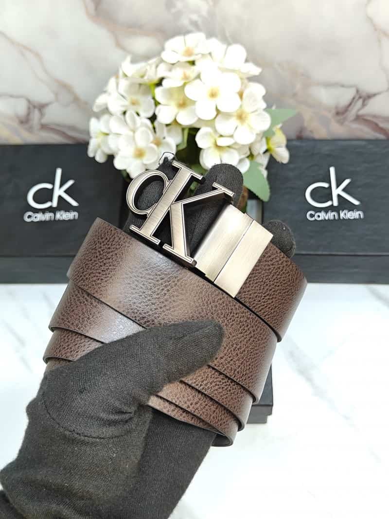 CK CalVIN KL-EiN.. PREMIUM QUALITY REVERSIBLE BELT WITH OG bo·x CK-506