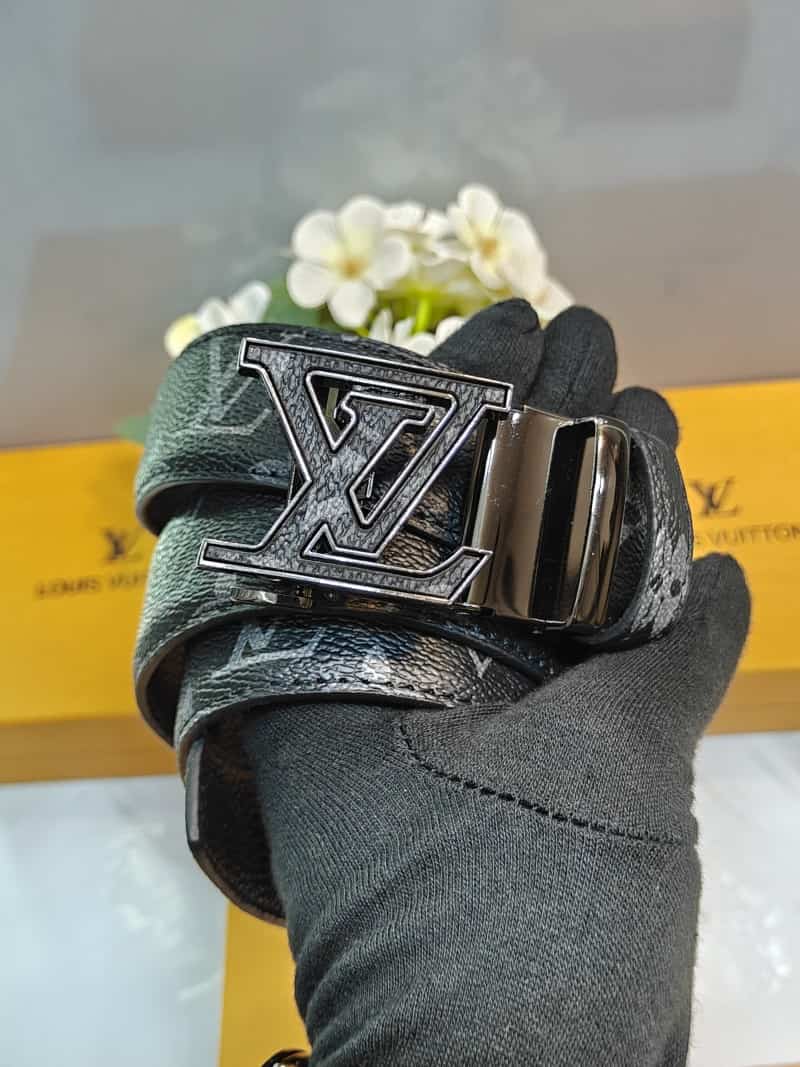 LV LO·U!S! VUI_TTON PREMIUM QUALITY IMP REVERSEABLE BELT WITH OG BOX LV-311