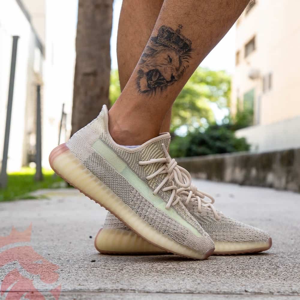 Adidas Yeezy Boost 350 V2 Citrin Reflective With Full Accessories