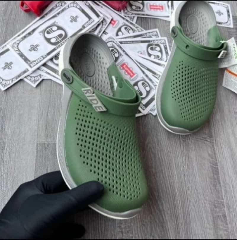 CROCSS 360 Literide GREEN GREY (FIX