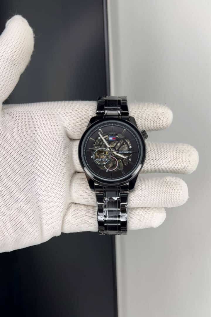 TOMMY HILFIGE.R AUTOMATIC BLACK