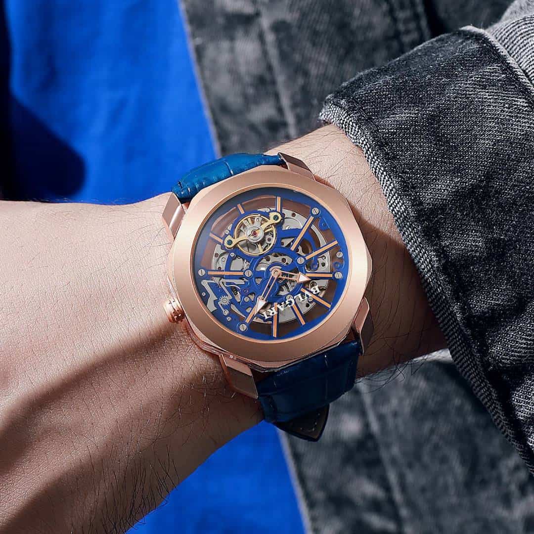Sale Bvlgari Octo Tourbillion Blue Automatic