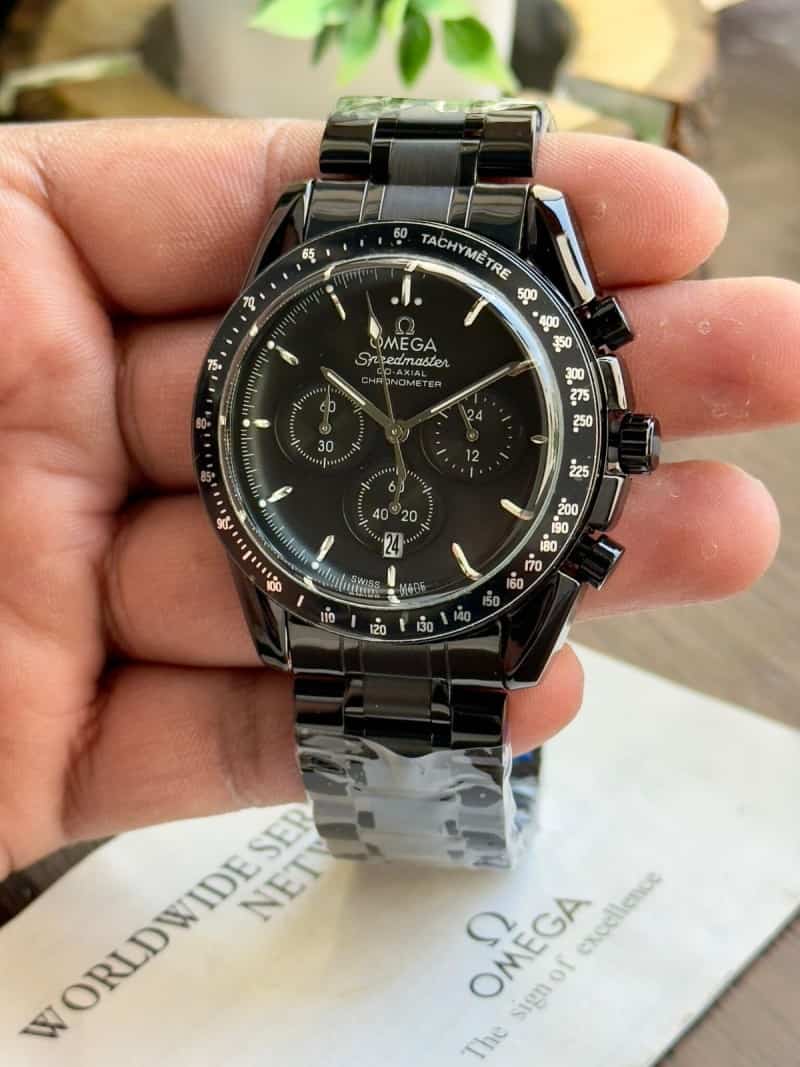 OMEG_A SPEEDMASTER FULL BLACK