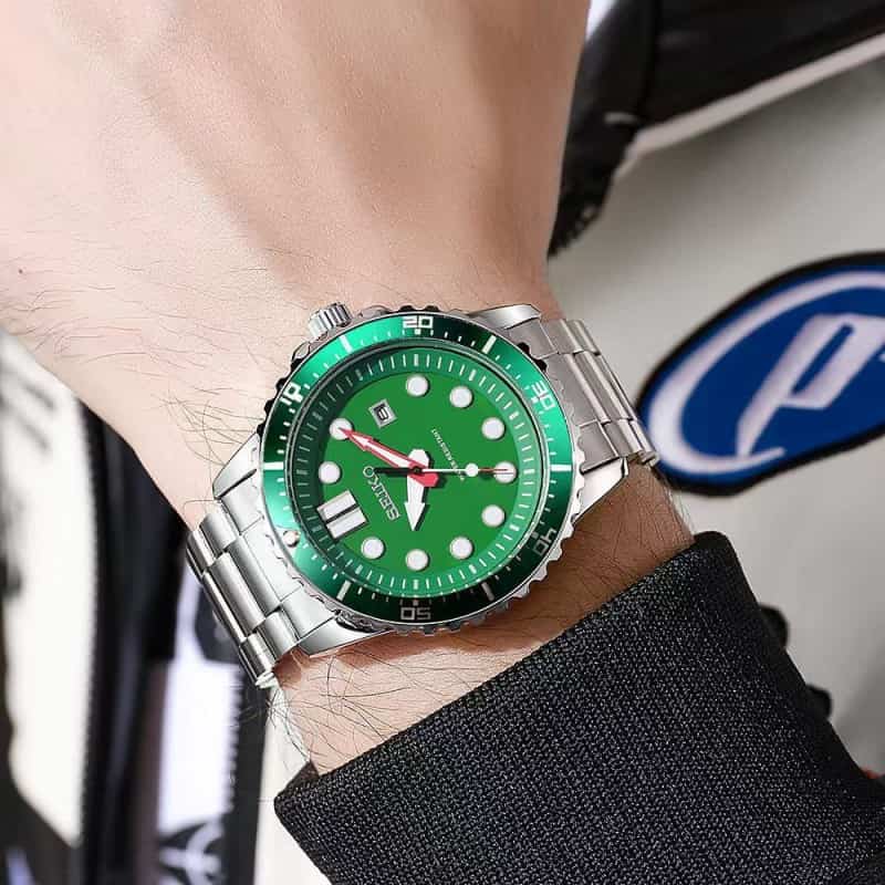 Sale Seiko_silvergreen