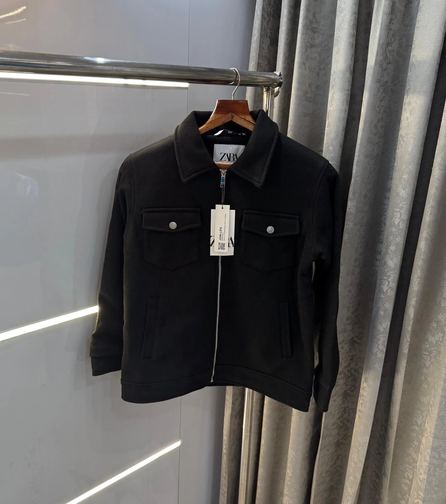 Zar a Black Premium Classic Bomber Jacket
