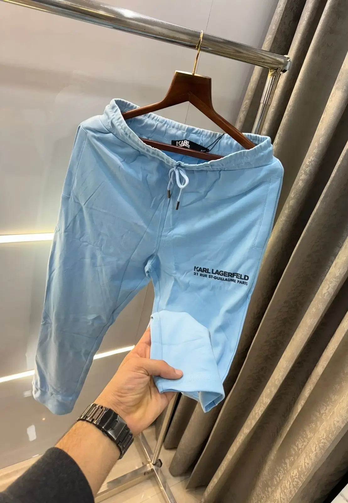 karl lagerfel d skyBlue Premium Imported Tracksuit