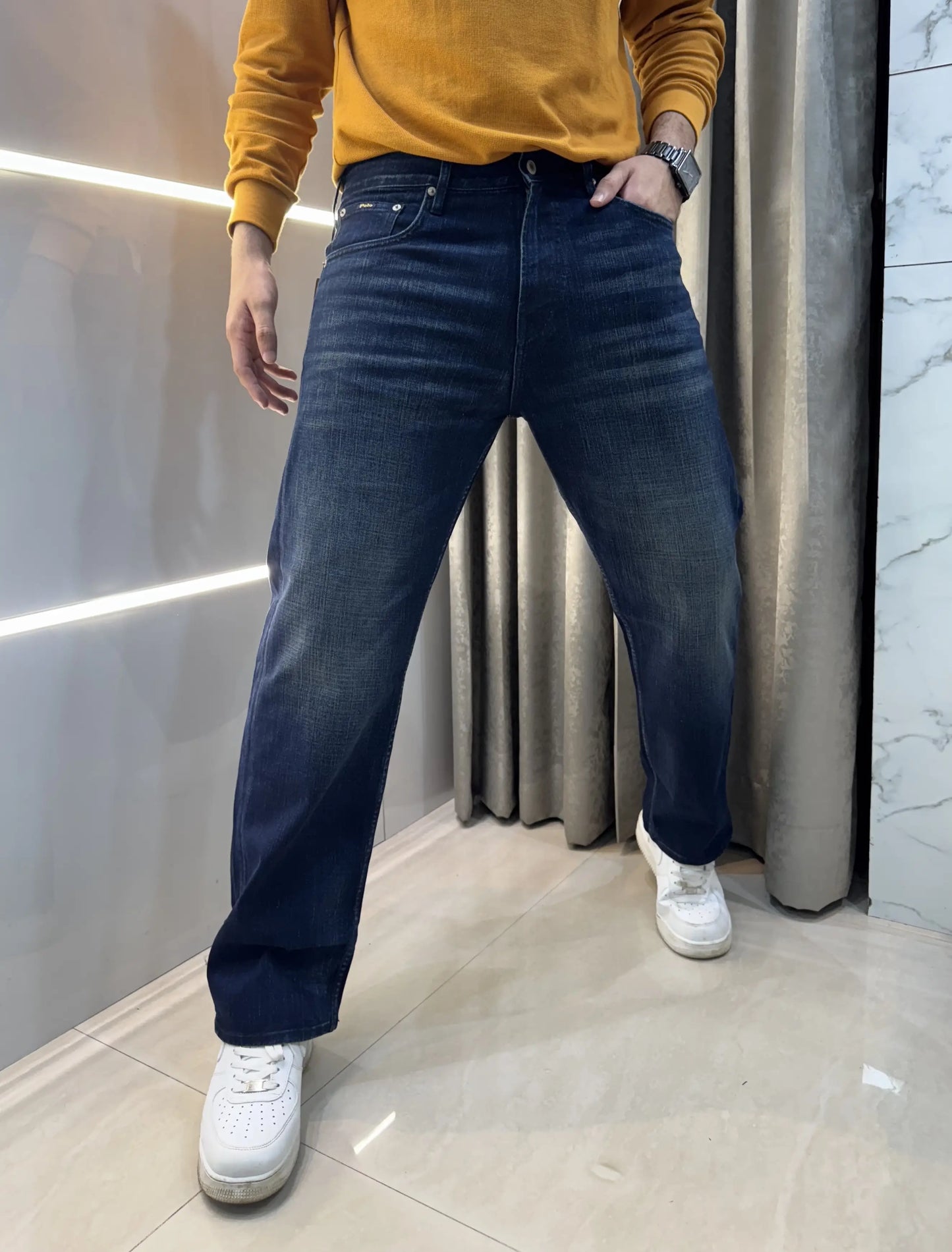 Ralph Lauren Dark Blue Teddy Edtion Imported Denim