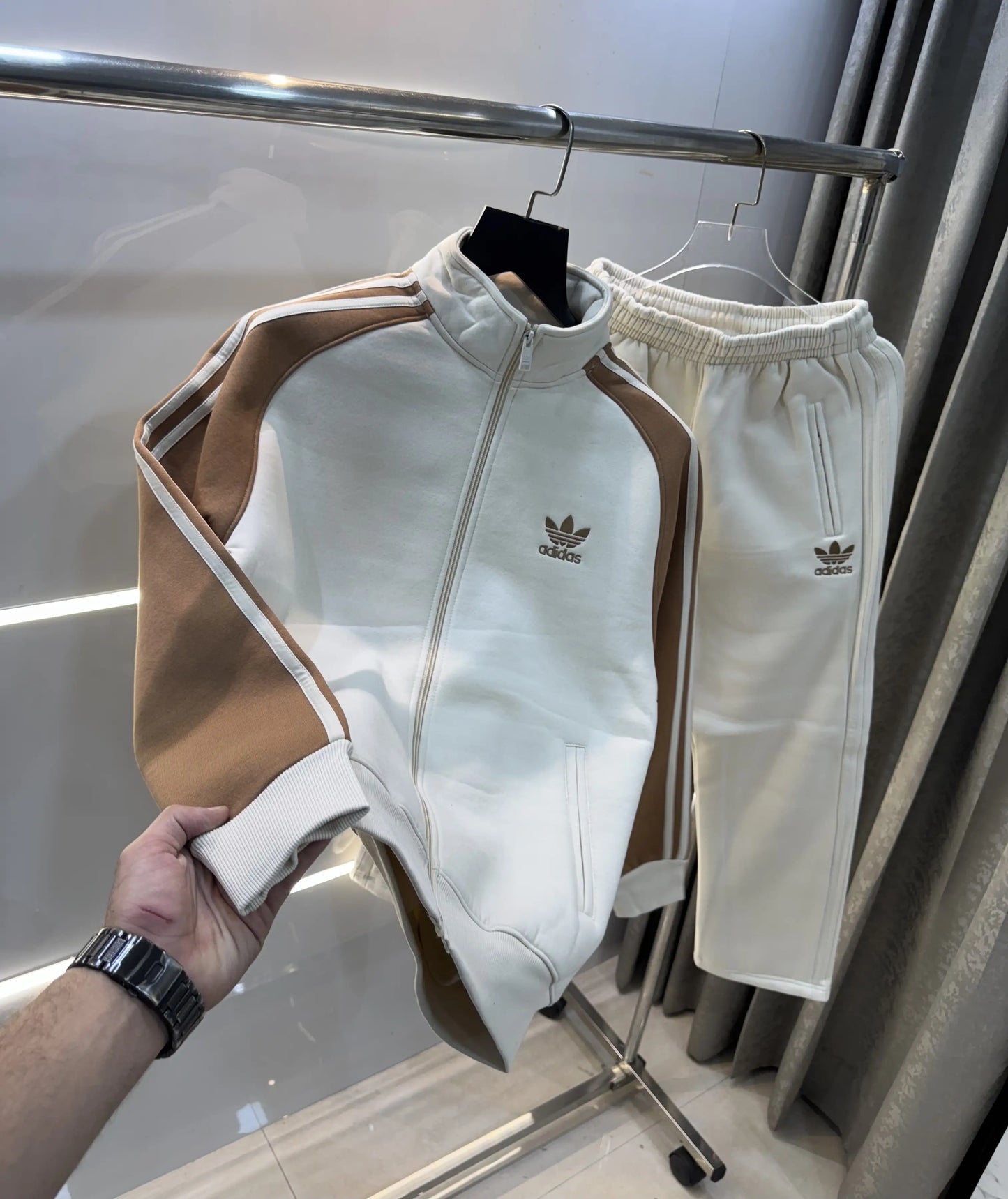 Adida s Cream Premium Classic Tracksuit