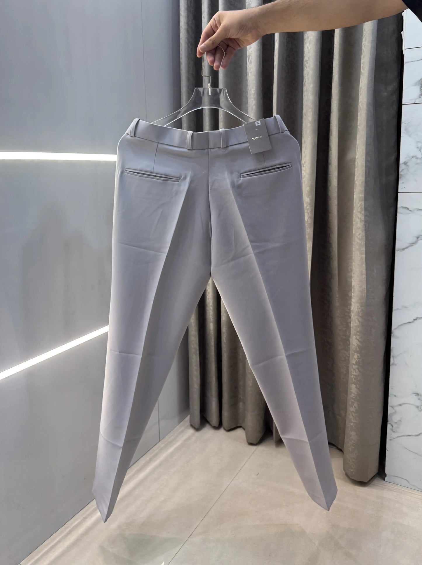 Tomford Light Grey Premium Imported Trouser