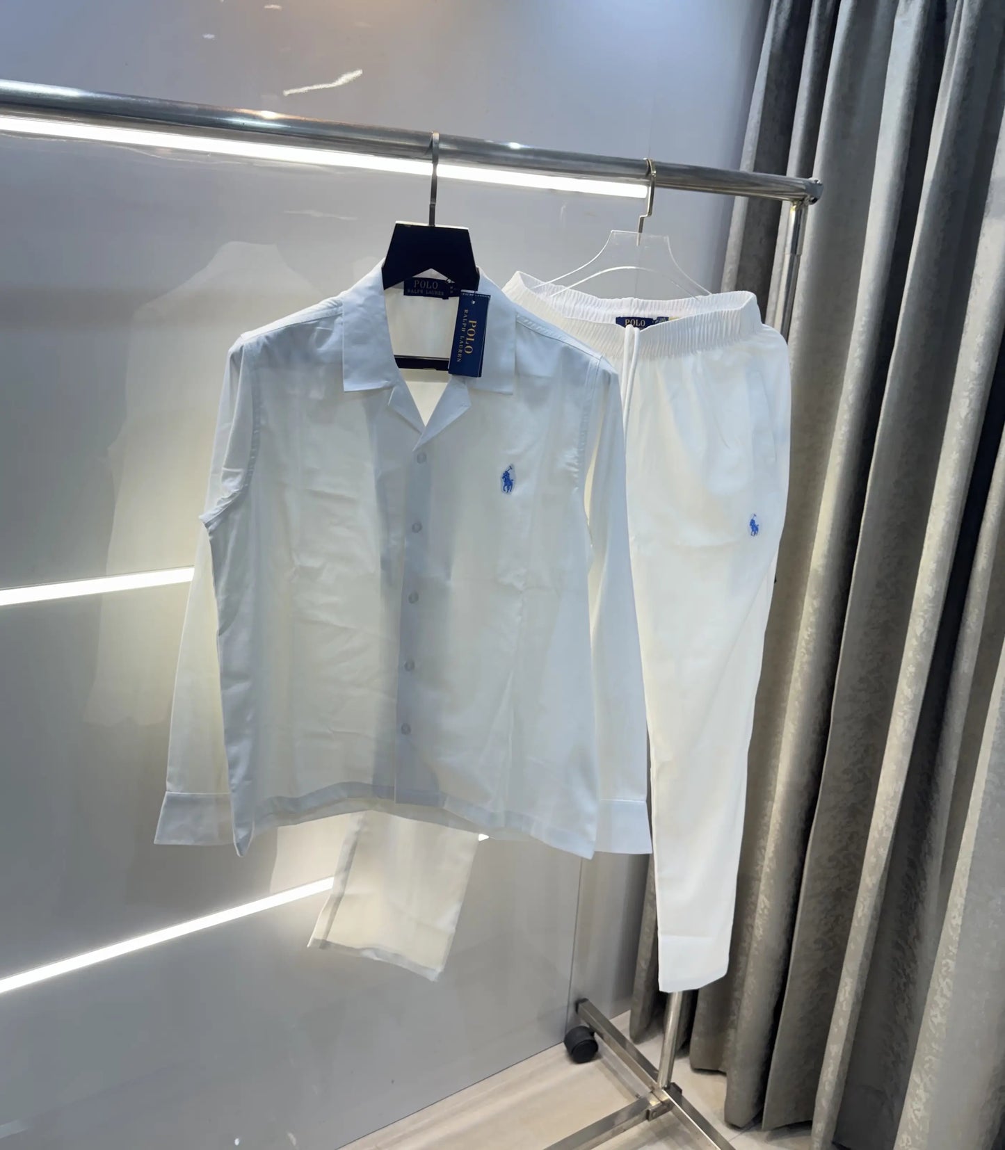 Ralph Lauren White Logo Work Premium Tracksuit