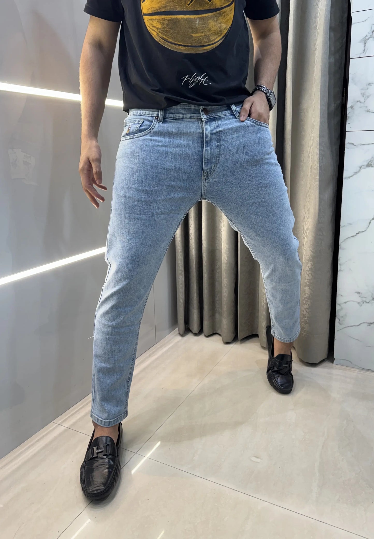 Ralph Lauren Sky Blue Imported Classic Denim