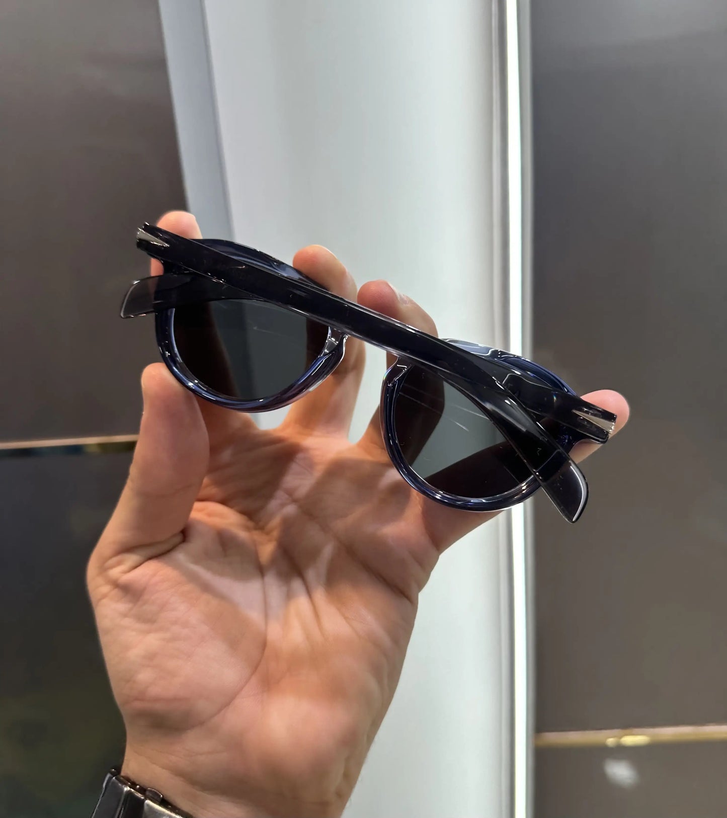 David Beckham Grey Blue Premium Shades 5255