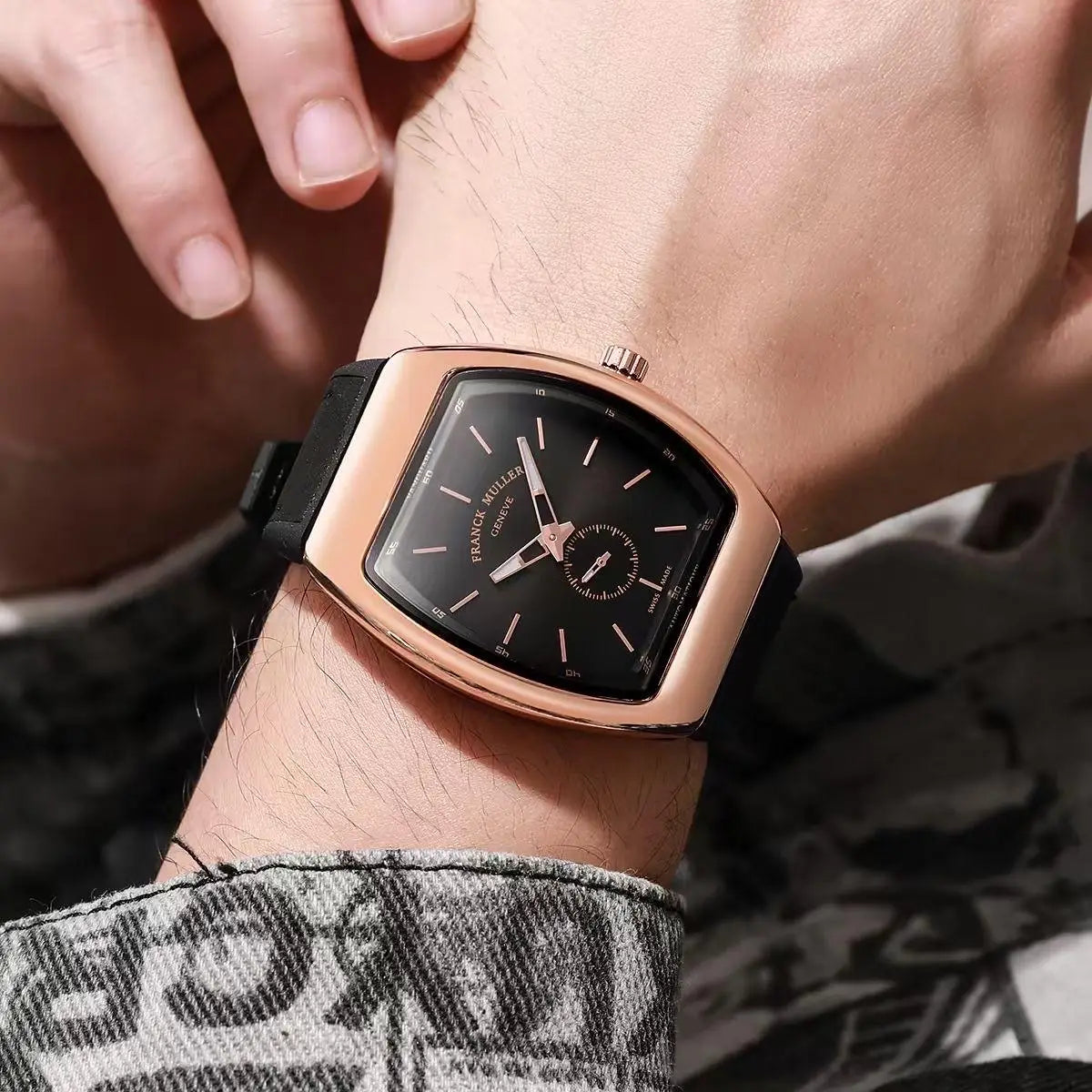 Frank Muller Vanguard Copper Black Premium Watch