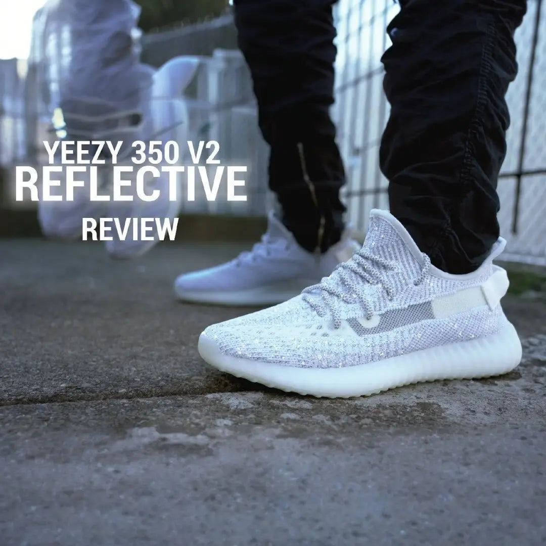 Adidas Yeezy 350 V2 Static Reflective Girls Semi UA 7A Quality Full Kit Accessories D-2062