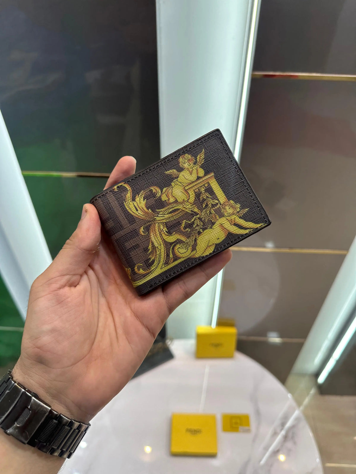 Fend i Printed Premium Wallet Fn302