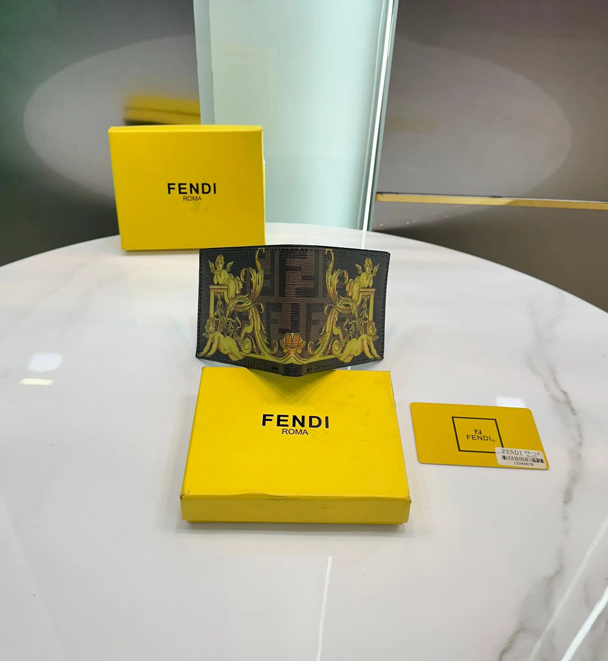 Fend i Printed Premium Wallet Fn302
