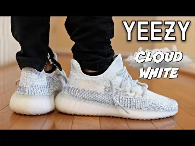 Adida_s Yeezy 350 V2 Cloud White Reflective For Girls Semi UA Quality Full Accessories D-2054