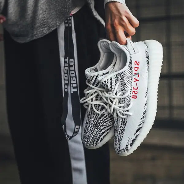 Adida_s Yeezy 350 V2 Zebra Mens Semi UA 7A Quality Full Accessories D-1791