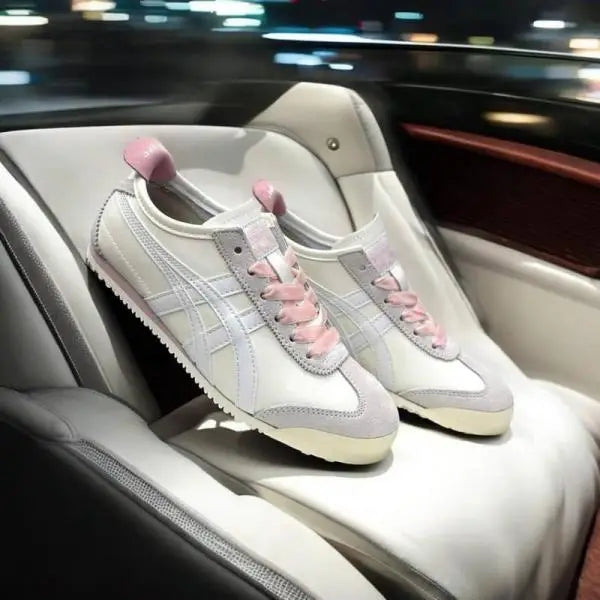 Onitsuk_a Tiger Mexico 66 Breeze Pink Girls 7A Premium Sneakers D-1742