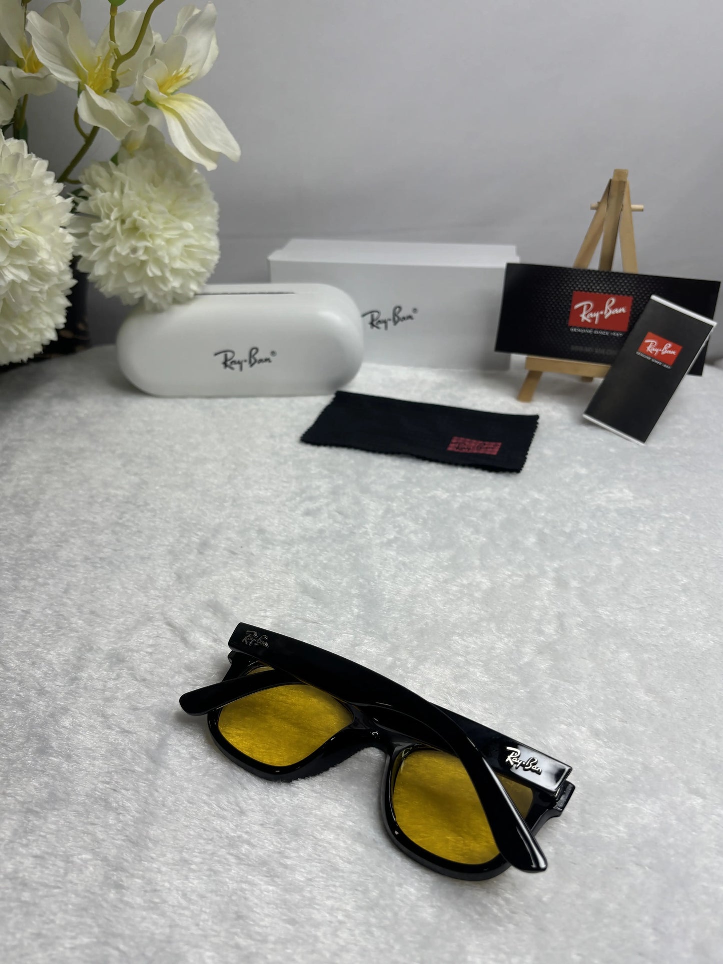 Rayban 0502 Black Yellow