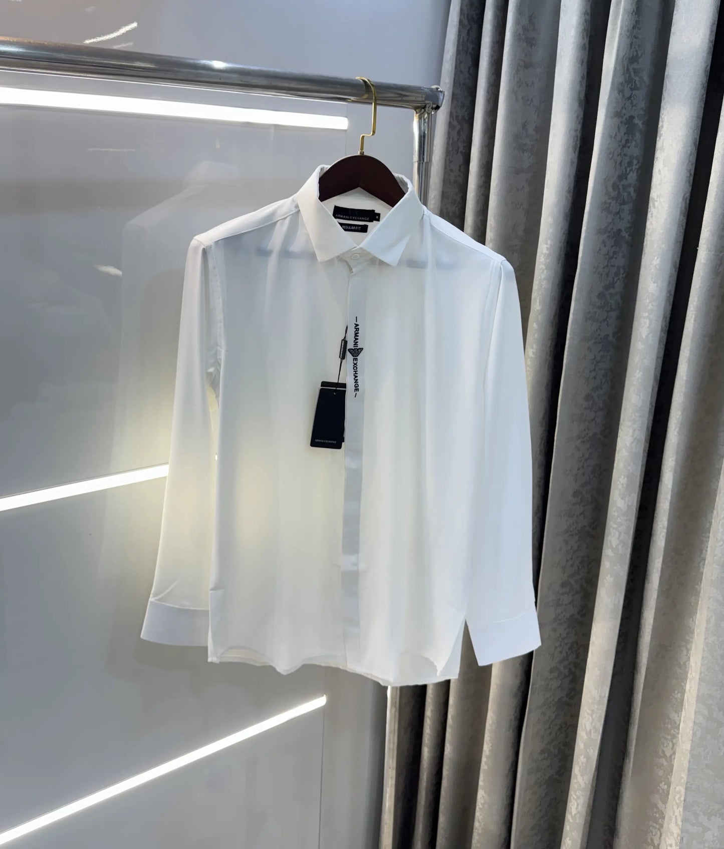 Arman i Exchange White Designer Imported Shirt