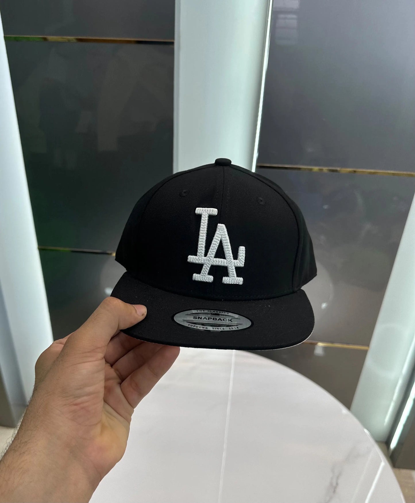 LA Black Premium Imported Cap 6687