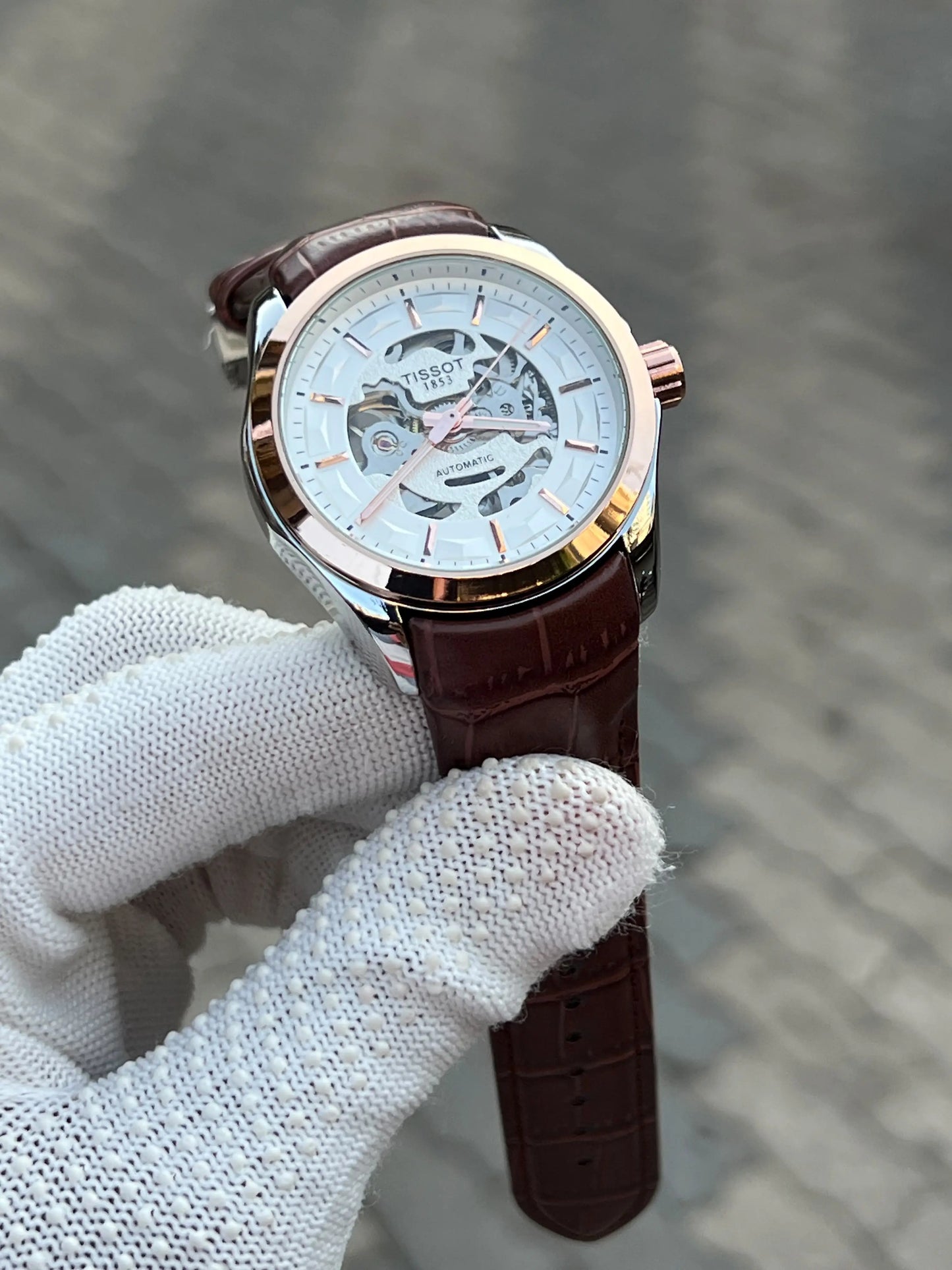 Tissot 1853 Automatic Leather Belt