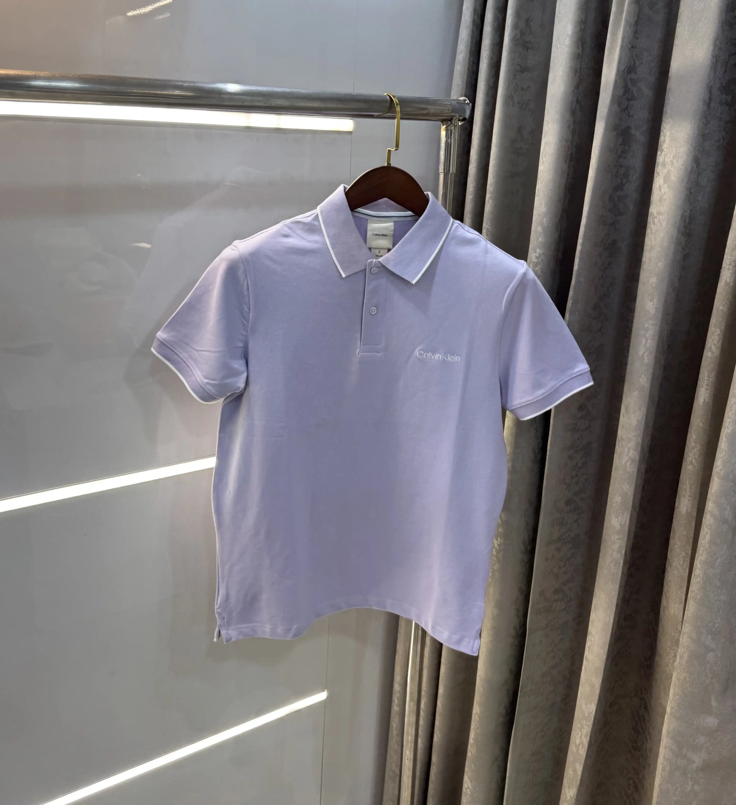 Calvin Klein Purple Premium Polo T-Shirt