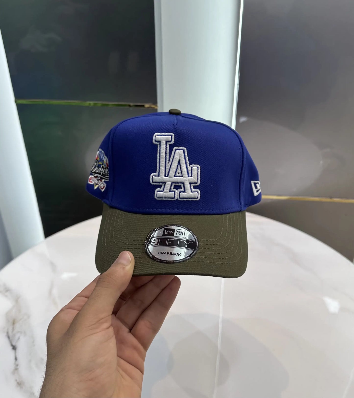 LA Blue Green Premium Imported Cap la5667