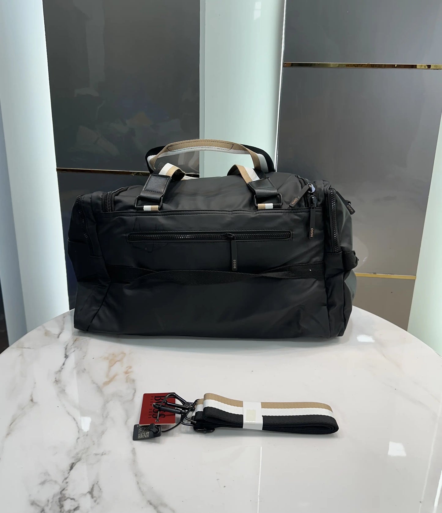 Hugo Bos s Luxury Imported Duffel Bag Bs0866-3c