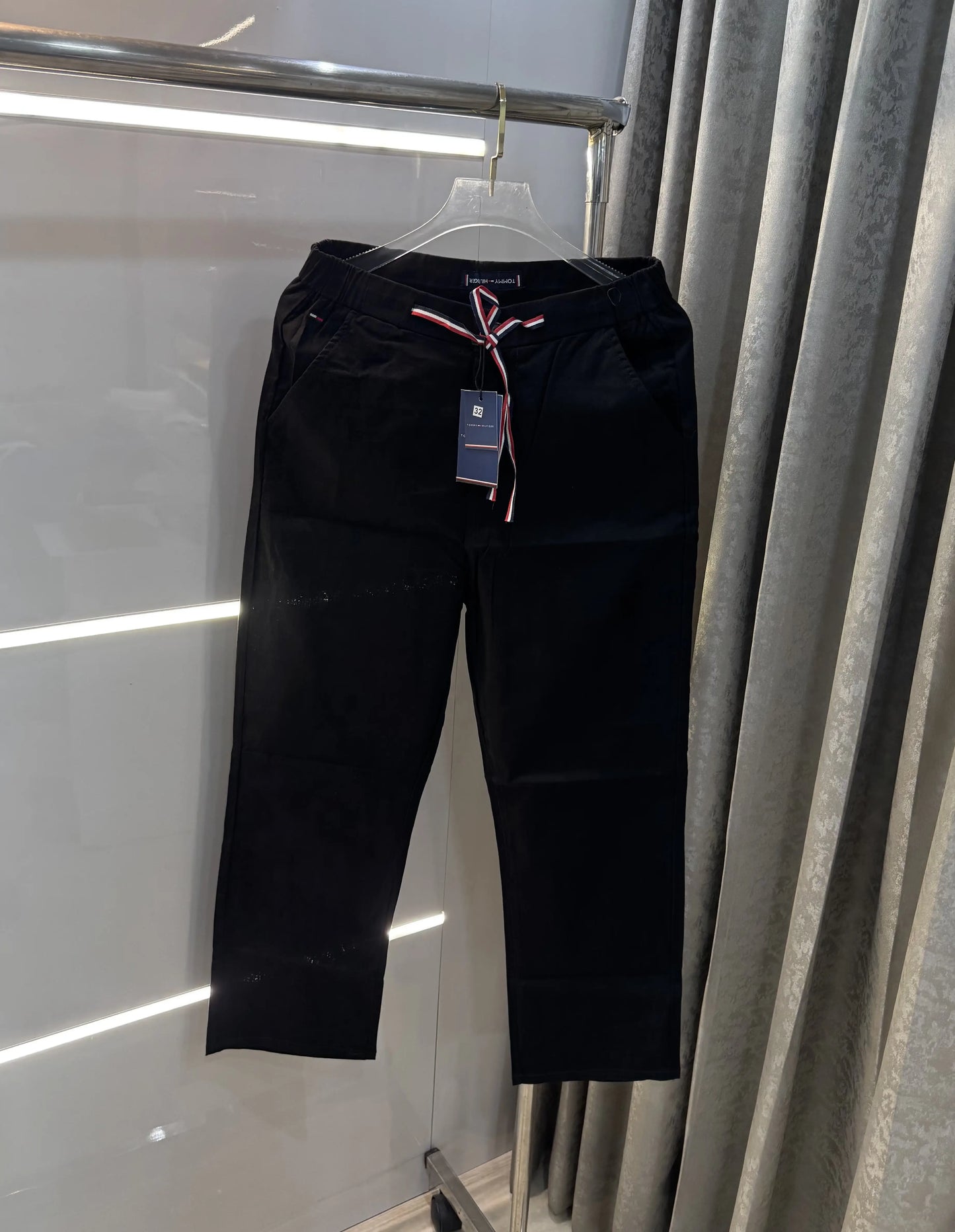 Tommy Hilfiger Black Premium Classic Trouser